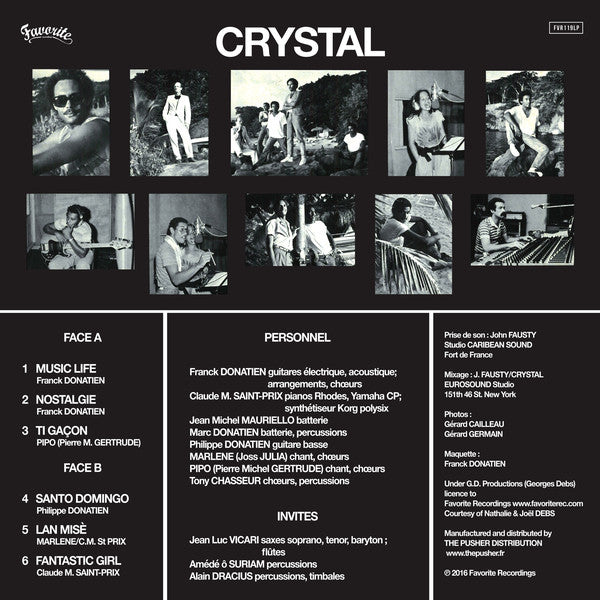 Crystal (39) : Music Life (LP, Album, RE)