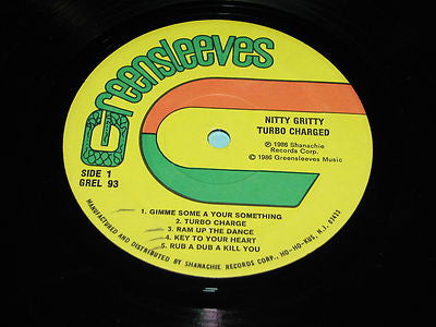 Nitty Gritty : Turbo Charged (LP, Album)