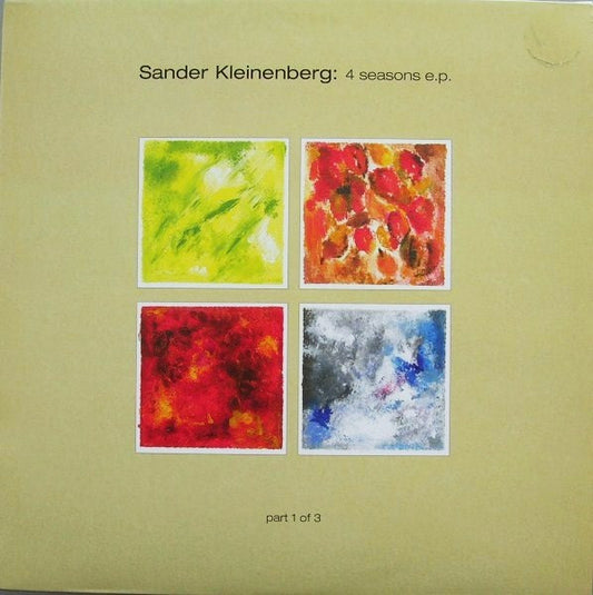 Sander Kleinenberg – 4 Seasons EP (Part 1 Of 3) (2x12", Combined Forces, 1999) Front Cover