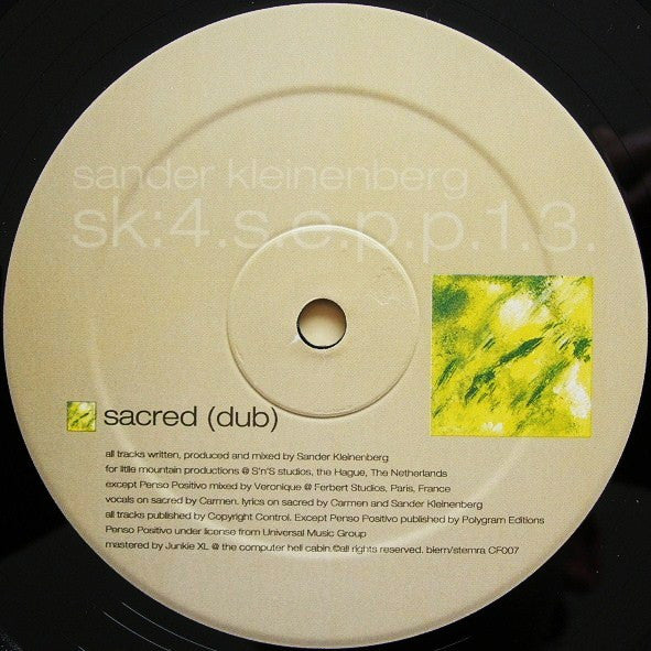 Sander Kleinenberg – 4 Seasons EP (Part 1 Of 3) (2x12", Combined Forces, 1999) Image 4