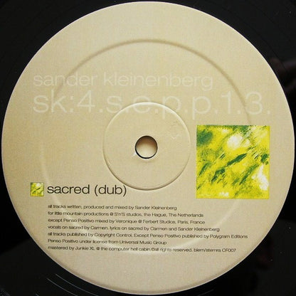Sander Kleinenberg – 4 Seasons EP (Part 1 Of 3) (2x12", Combined Forces, 1999) Image 4