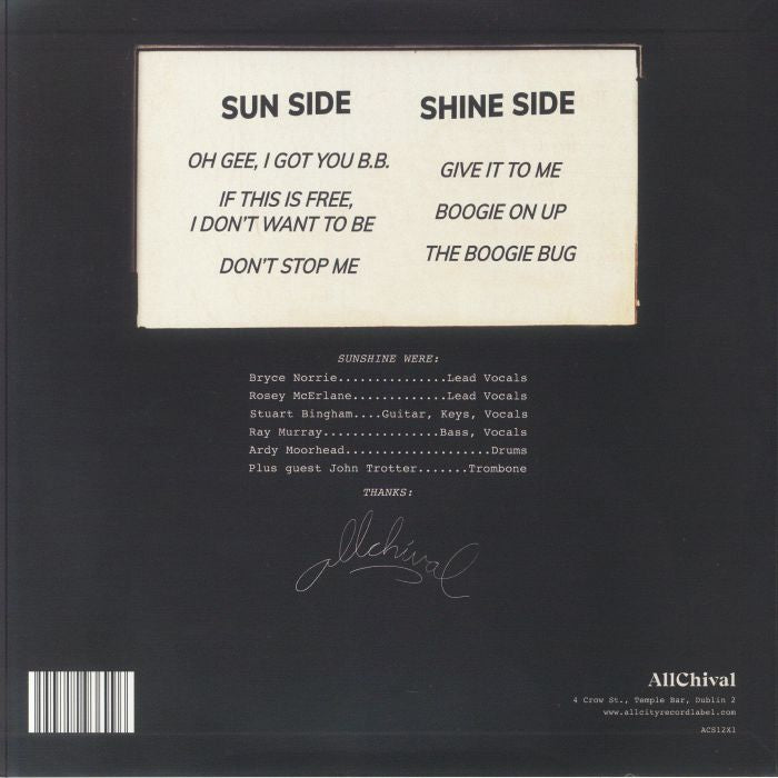 Sunshine - Give It To Me (LP)