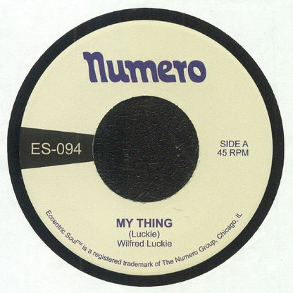 Wilfred Luckie - My Thing (7")