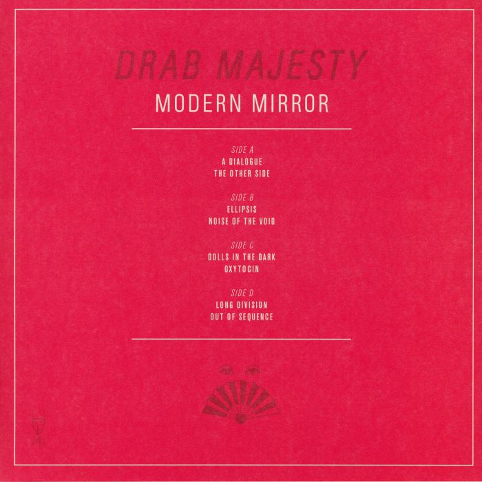 Drab Majesty - Modern Mirror (LP) (Clear Red w/ Black Splatter)