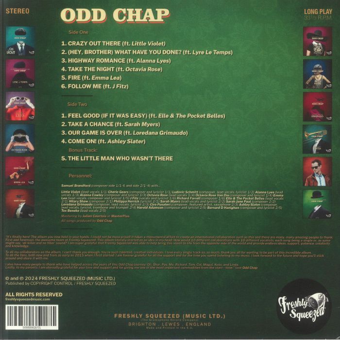 Odd Chap - Collaborations (LP) (Green)