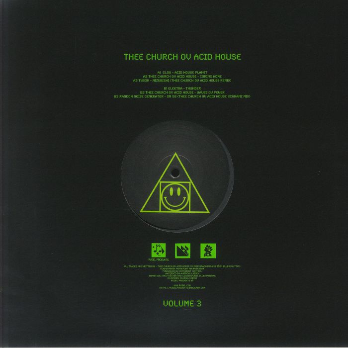 Various - Thee Church Ov Acid House Volume 3 (12")