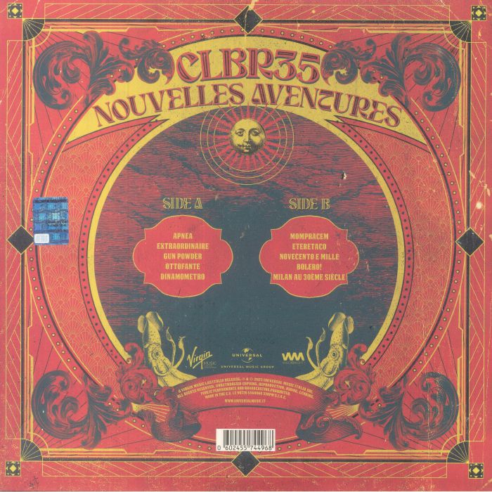 Calibro 35 - Nouvelles Aventures (LP) (Crystal Clear)