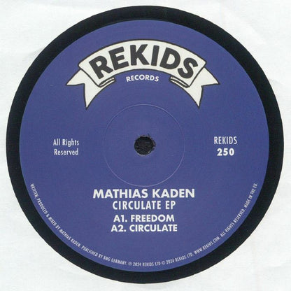 Mathias Kaden - Circulate EP (12")