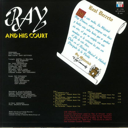 Ray And His Court - Ray And His Court (LP)