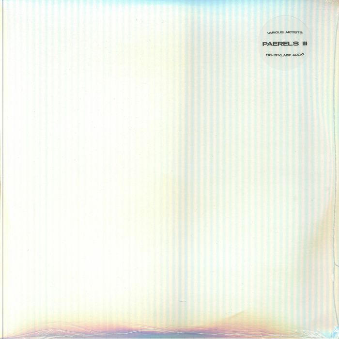 Various - Paerels III (3x12") (Transparent)