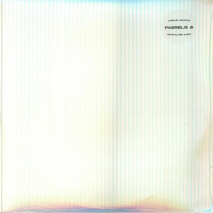 Various - Paerels III (3x12") (Transparent)