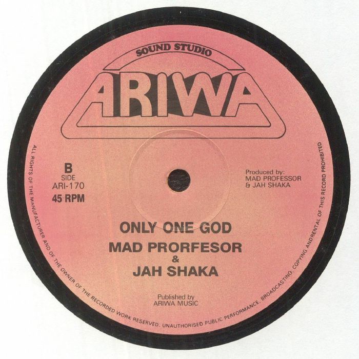 Venus / Mad Prorfesor & Jah Shaka - Love Makes A Woman / Only One God (12")