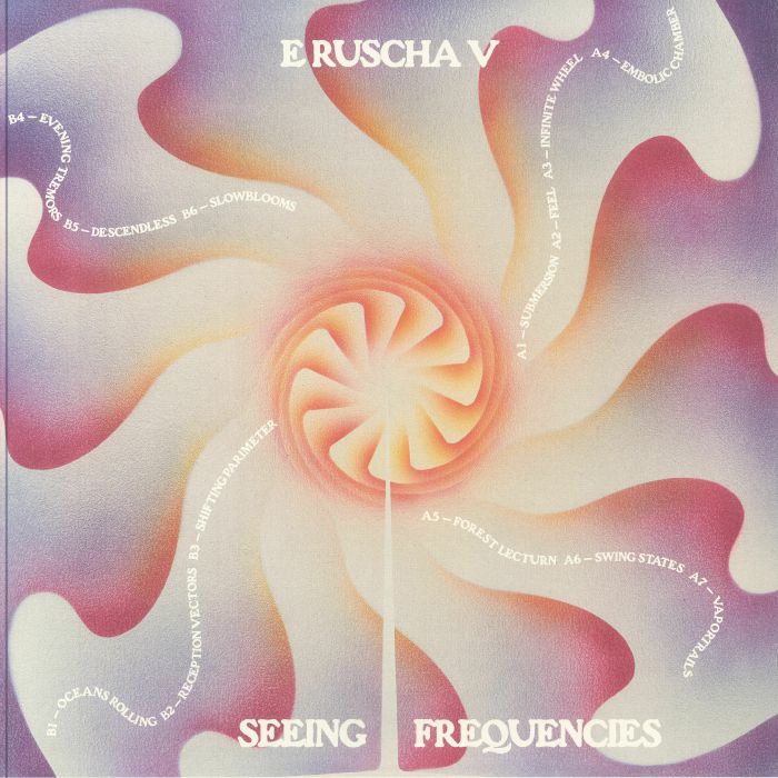 E Ruscha V - Seeing Frequencies (LP) (Green, Marbled)