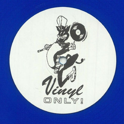 Django Django – Don’t Touch That Dial (12", Blue, M.A.D Edits, 2025) Back Cover