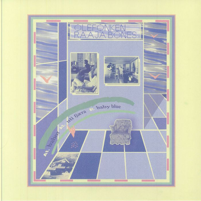 Raaja Bones olefonken – Uti Fjæra (12", Snorkel Records, 2025) Front Cover