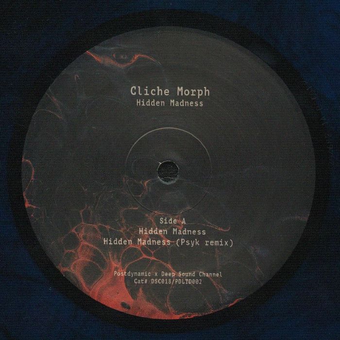 Cliche Morph – Hidden Madness (12", Deep Sound Channel, 2025) Front Cover