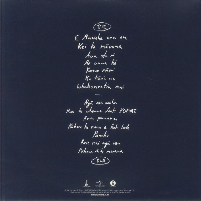 Marlon Williams - Te Whare Tīwekaweka (LP) (White)