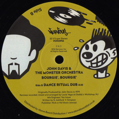 John Davis & The Monster Orchestra : Bourgie', Bourgie' (12")