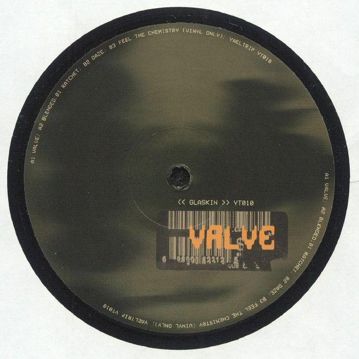 Glaskin – Valve (12", Hotflush Recordings, 2025) Front Cover
