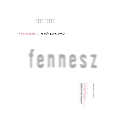 Fennesz : Live In Japan (LP, Album, Ltd)