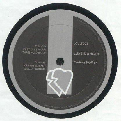 Luke's Anger – Ceiling Walker (12", Love Love Records, 2025) Front Cover