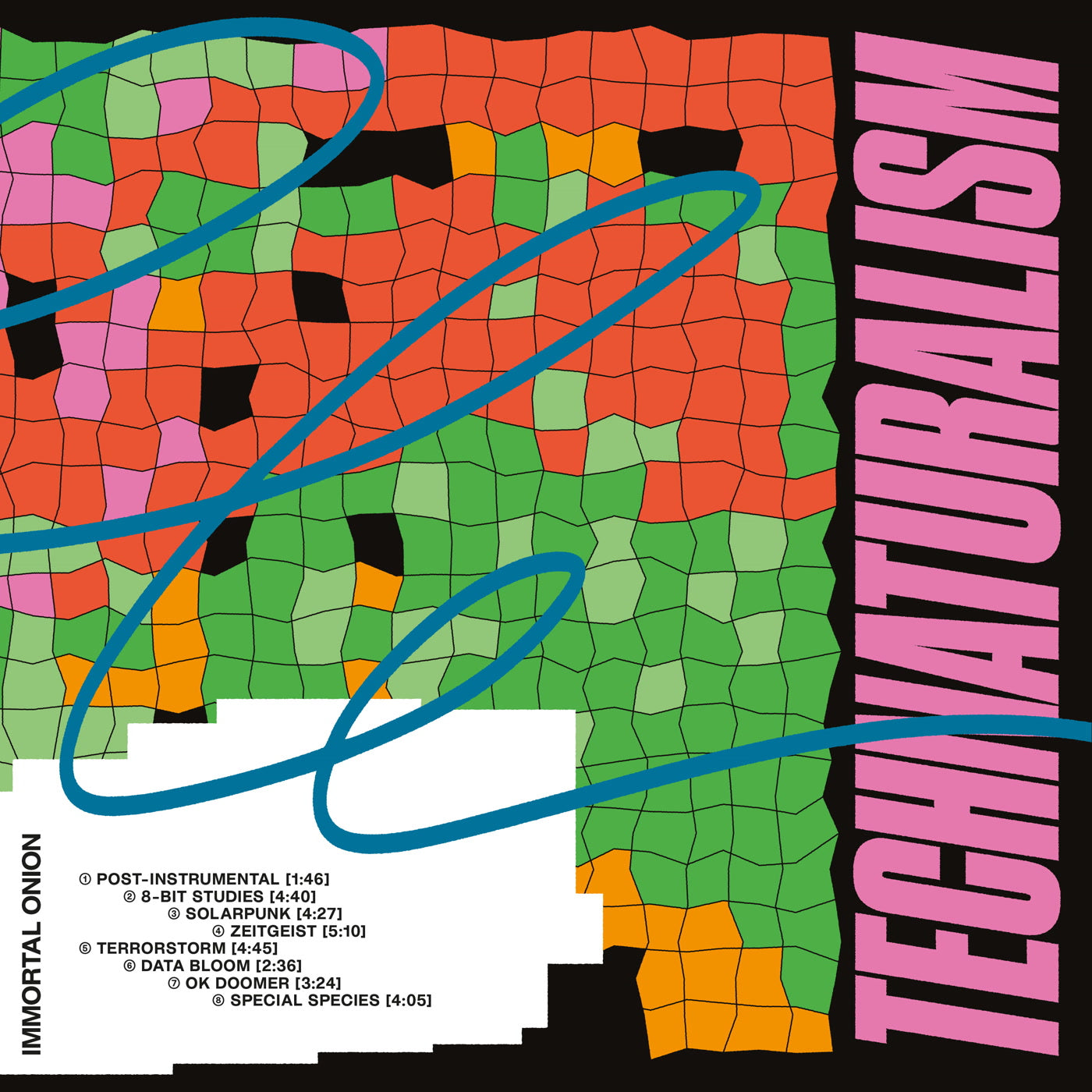 Immortal Onion – Technaturalism (LP, U Know Me Records, 2025) Front Cover