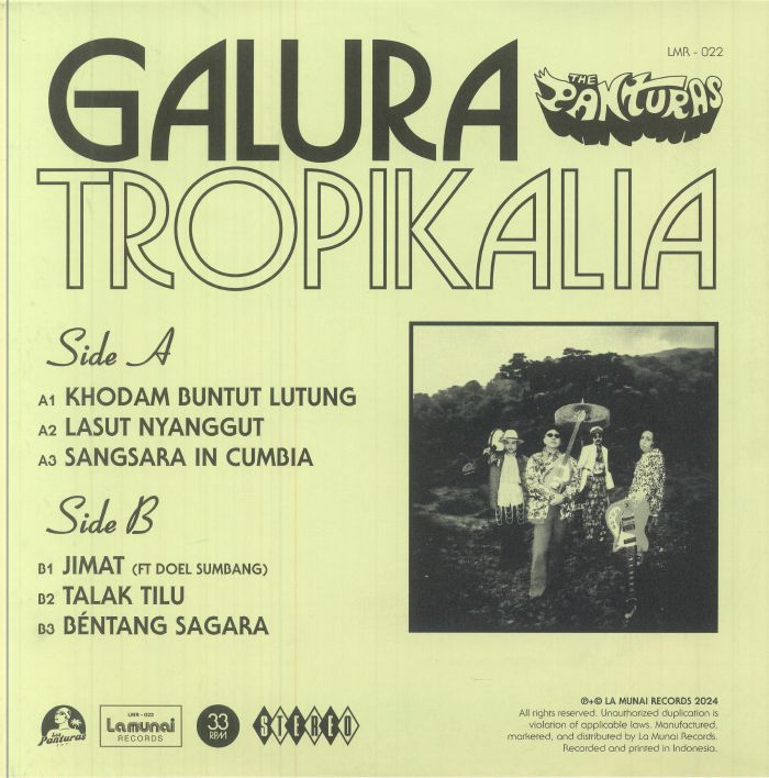 The Panturas - Galura Tropikalia (LP)