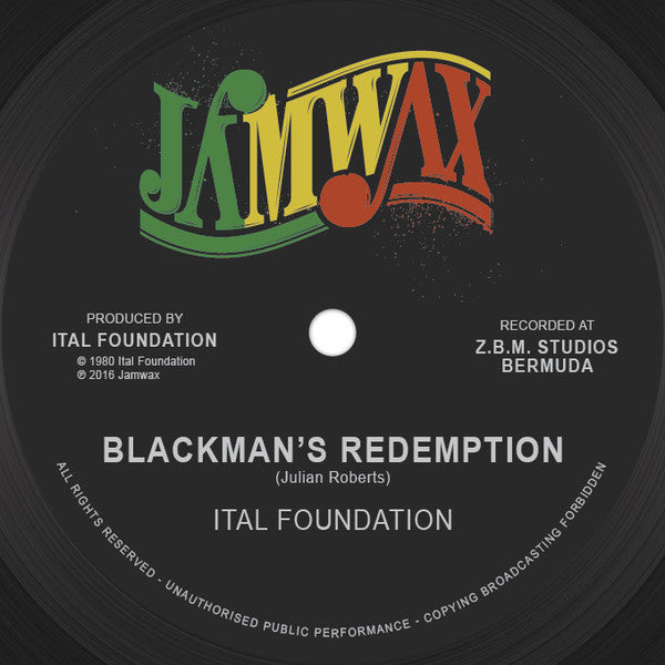 Ital Foundation : Repatriation / Blackman's Redemption (12")