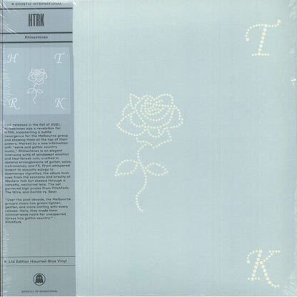 HTRK – Rhinestones (LP, Haunted Blue, Ghostly International, 2025) Front Cover
