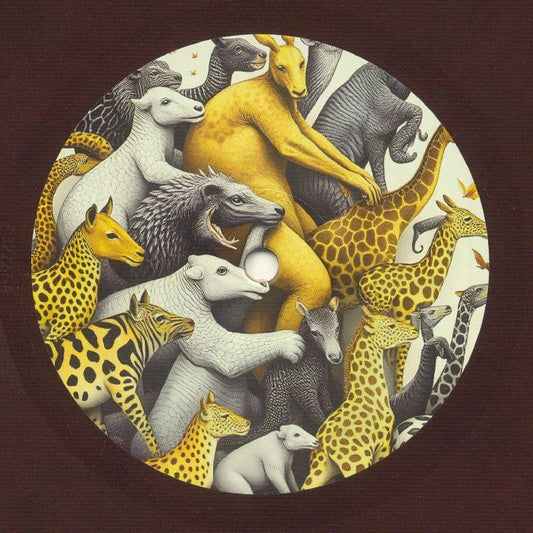 Rico Puestel - Minimanimalistics (12") (Maroon Marbled)