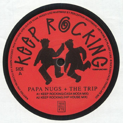 Papa Nugs The Trip – Keep Rocking (12", Tessellate, 2025) Front Cover