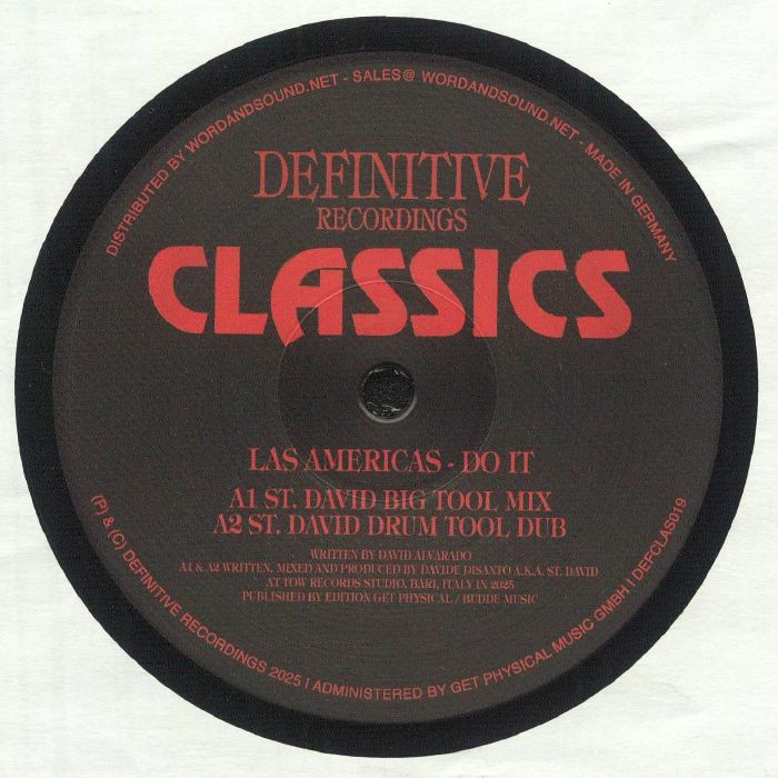 Las Americas - Do It (12")