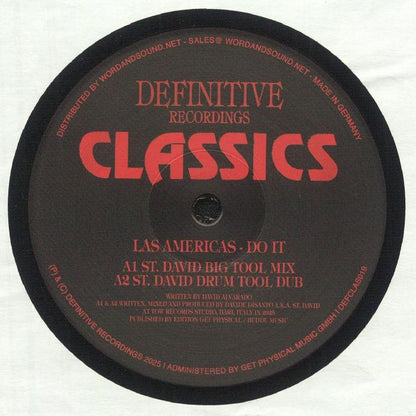 Las Americas - Do It (12")