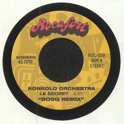 Konkolo Orchestra - Le Secret (Bosq Remix) (7")