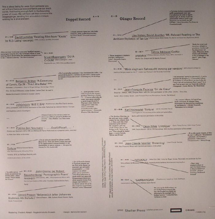 Various - Doppeldoppelgänger (2xLP)