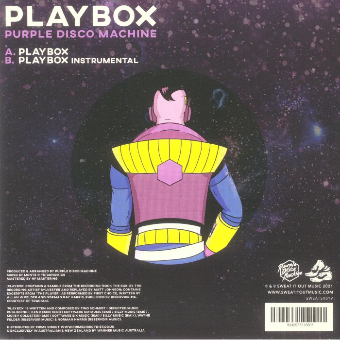 Purple Disco Machine - Playbox (12")