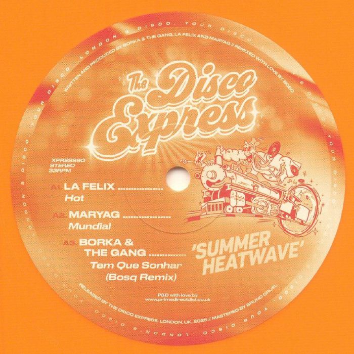 Various - Summer Heatwave (12") (Neon Orange)