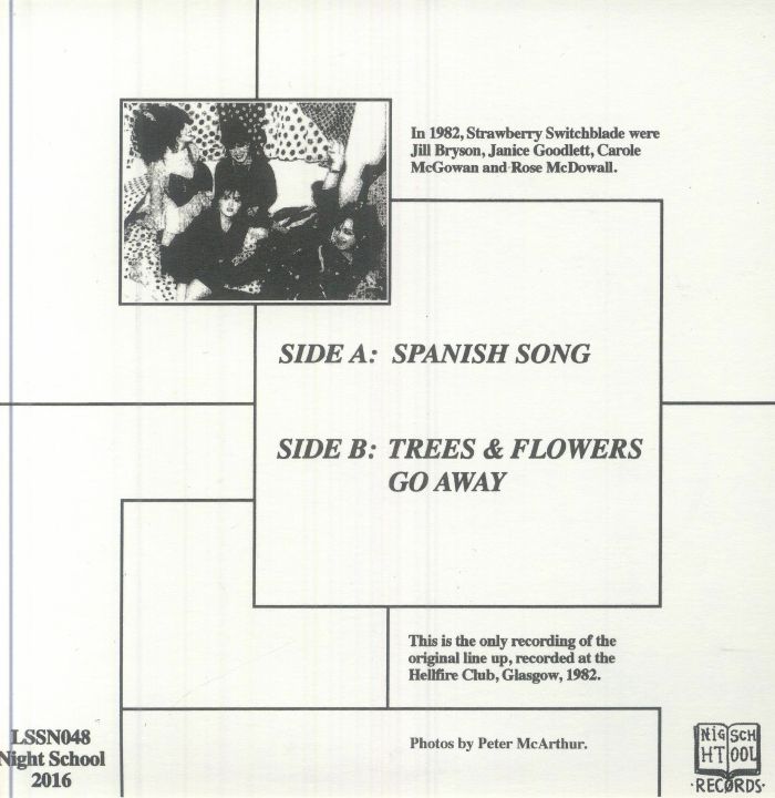 Strawberry Switchblade - 1982 4-Piece Demo (7") (Coke Bottle Green)