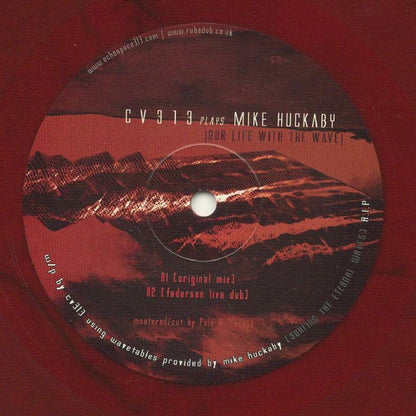 cv313 Plays Mike Huckaby - Our Life With The Wave (12") (Red)
