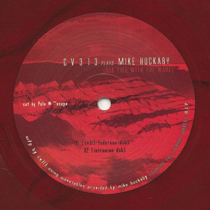 cv313 Plays Mike Huckaby - Our Life With The Wave (12") (Red)