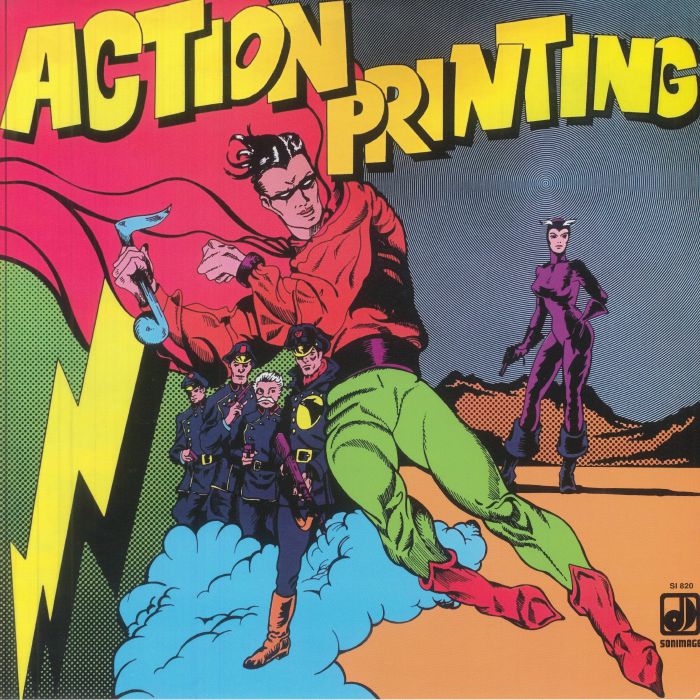 Teddy Lasry – Action Printing (LP, Vinymatic RECORDS, 2025) Front Cover