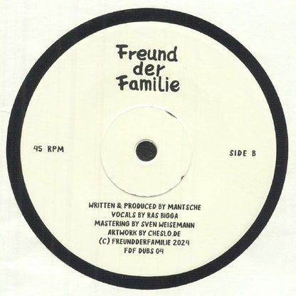 Mantsche - Dub Poetry EP (7")