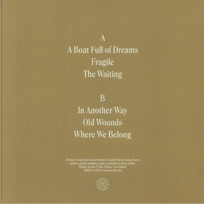 Carlos Ferreira – Flux (LP, AvantRoots, 2025) Back Cover