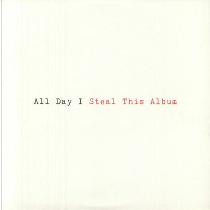 Rico Puestel - All Day I Steal This Album (2x12")