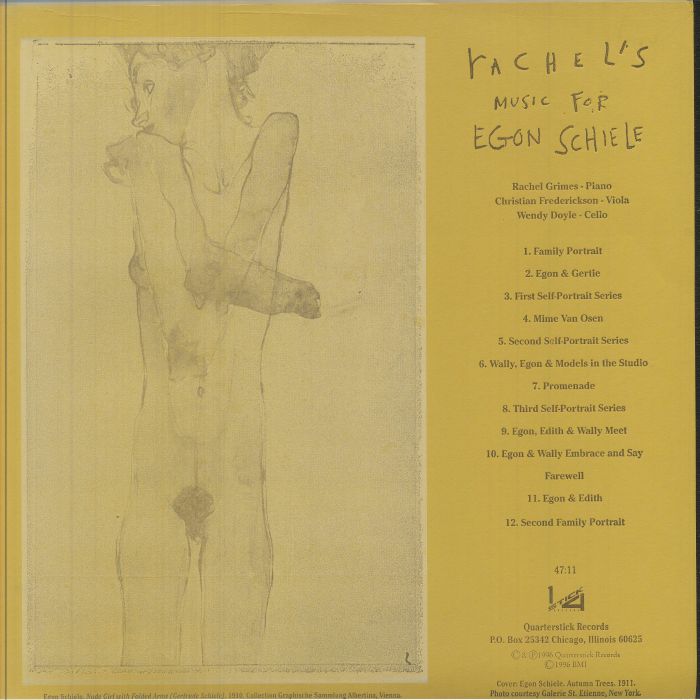 Rachel's - Music For Egon Schiele (LP) (Silver)