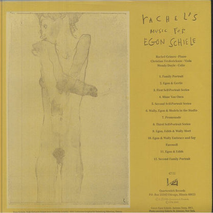 Rachel's - Music For Egon Schiele (LP) (Silver)