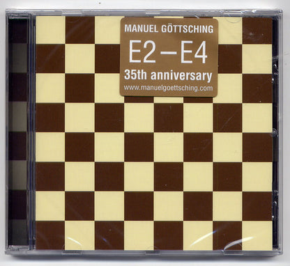 Manuel Göttsching – E2-E4 (35th Anniversary) (CD, MG.ART, 2016) Front Cover
