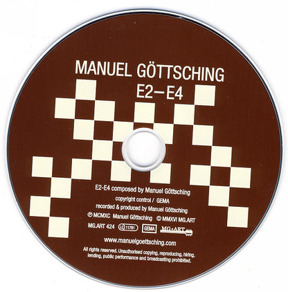 Manuel Göttsching – E2-E4 (35th Anniversary) (CD, MG.ART, 2016) Image 4