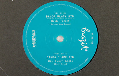Banda Black Rio : Maria Fumaça   (7", Single)