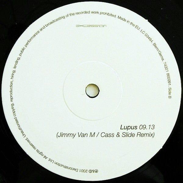 Sasha : Unreleased DJ Mixes (12")